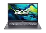 acer Aspire 17 (A17-51M-503B) Laptop, 17" FHD IPS Display, Intel Core i5-1334U, 16 GB RAM, 512 GB SSD, Intel Iris Xe Graphics, Windows 11, QWERTZ Tastatur, grau