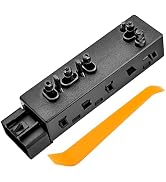 Master Power Window Switch - Driver Side, Compatible with Mercedes-Benz C300, C350e, C43, C63, GLC300, GLC43 AMG (Replac