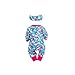 Bambino Doll Zipper Vestiti Madagascar Rosy Periwinkle Pattern Baby Doll Doll Bambola a maniche lunghe Abiti Tute con fasce Bambini Giocattoli per la formazione precoce, bambole per ragazze