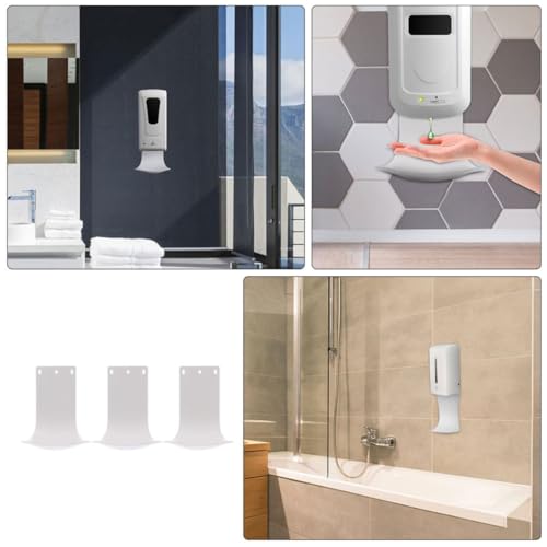 Bandeja de goteo de ABS resistente Angoily en color blanco para protección de lavabos 4