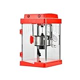 【Vidrio de seguridad templado】 Las paredes de vidrio templado de alta calidad brindan protección y solidez, con una resistencia superior contra raspaduras y deformaciones. La máquina de palomitas de maíz se envía con material de doble pared y relleno adicional para garantizar una entrega segura.
