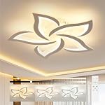 OTREN – OTREN Deckenlampe Wohnzimmer LED Dimmbar 60 cm 48W mit Fernb