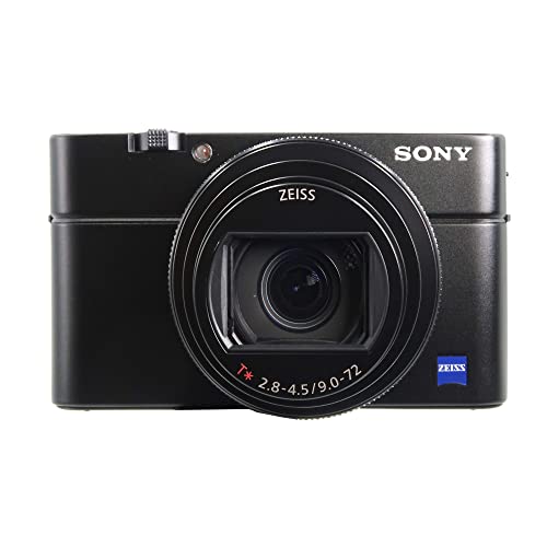 Sony RX100 VII Premium Compact Camera with 1.0-Type Stacked CMOS Sensor (DSCRX100M7) (Renewed)