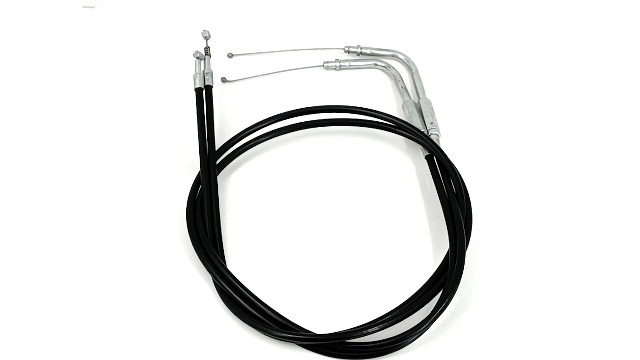 110cm HDBUBALUS Motorcycle Throttle Cable For Harley Qatar