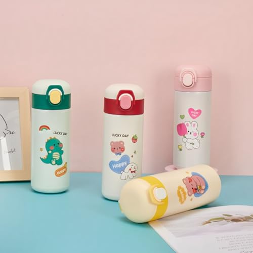 Garrafa Térmica Infantil Garrafinha Térmica Garrafa Térmica Inox 500ml Com Tampa Antivazamento Para