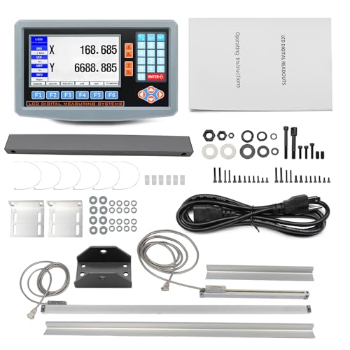 Jecoupoon 2-Axis DRO with RPM Display