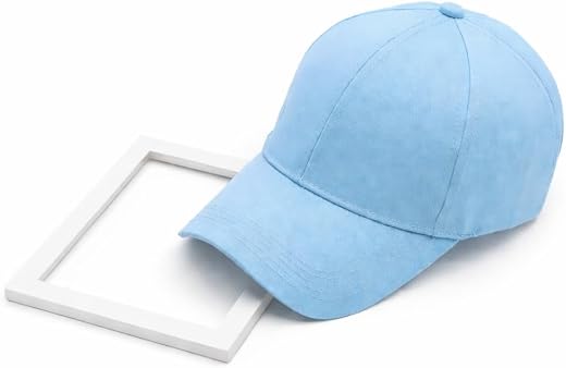 TOP TRICK Baseball Cap for Men and Women Adjustable Size for Summer Season,Unisex Baseball Plain Caps Daily Use (Pack of 1)