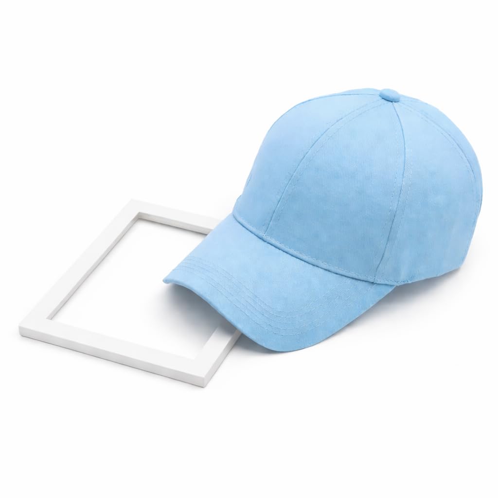 TOP TRICK Baseball Cap for Men and Women Adjustable Size for Summer Season,Unisex Baseball Plain Caps Daily Use (Pack of 1)