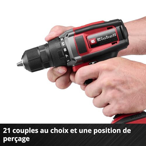 Perceuse visseuse sans fil Einhell TC CD 1838 Li Solo 4514365 18 V Li Ion sans batterie sans chargeur - vue 10