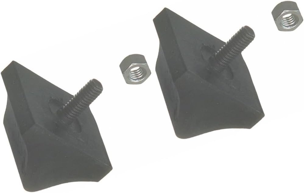 Suspension Control Arm Bumper Front Lower fits Dodge Dart 1965 1966 1967 1968 1969 1970 1971 1972 1973 1974 1975 1976 Replacement J3196498, 2535027, 3196498 2 Pcs
