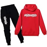 Conjunto de sudadera y pantalones para niños hecho de materiales de algodón, suave y transpirable, sin dañar la salud de la piel.
