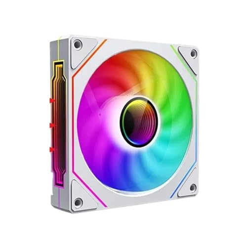 Computer Case Fan 12V 92mm ARGB 4-pin PWM Cooling Fan(WT 1PC)