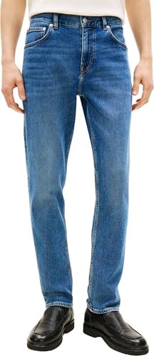 Tommy Hilfiger Herren Jeans Hose Straight Denton Mid Rise