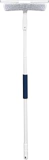 Unger Window Washing Kit with Scrubber, Squeegee, 5ft. Telescoping Pole – Window Cleaner Tool Set for House Window Maintenance, Professional Grade Home Window Cleaning Kit