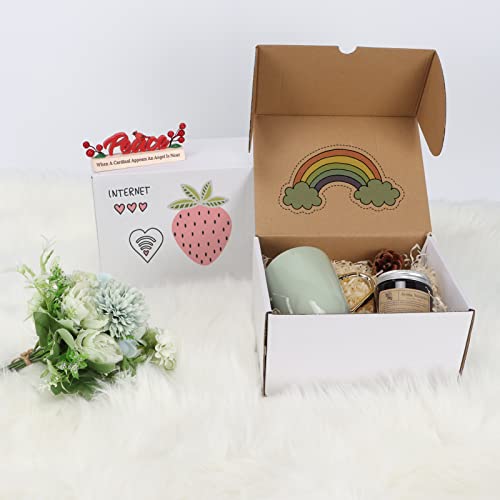 Zbeivan 8X6X4 White Shipping Boxes Set Of 25, Corrugated Cardboard Mailer Boxes For Packaging Small Business Mailing Gifts #TOP7