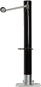 Bastion Distribution Side Wind Trailer Jack | 5000lb Capacity A-Frame | 14 4/5" Travel | Excellent Powder Coating | Great for Trailers, Campers, Boats, & More | BJ-5000SW-1