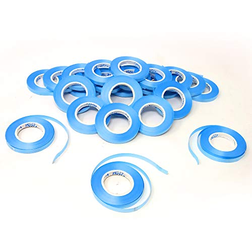 Image of AMFIN Curling Ribbons for Balloons - Blue (Pack 24)