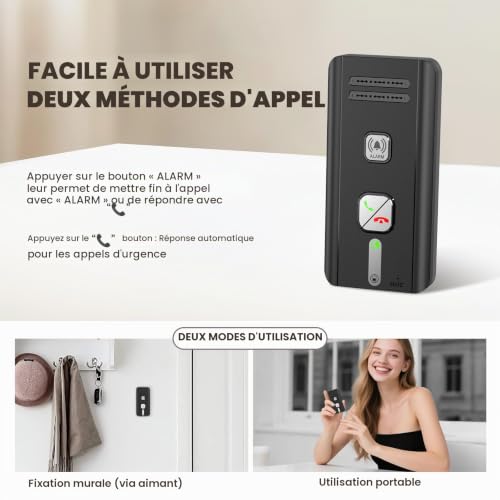 Vexorium Interphone sans Fil 500 m, interphone Vocal sans Fil Longue portée – vue 4
