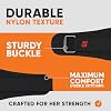 ProFitness Weight Lifting Belt for Women - 4'' Wide Comfortable Workout Belt for Women - Weight Belt for Women Squats & Deadlifts - Back Support Weight Lifting Belt Women & Men