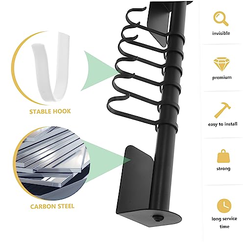 MAGICLULU 3 Pecas rack de armazenamento de gancho porta-utensílios que economiza espaço gancho de pa