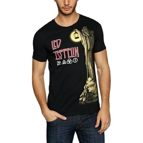 Live Nation Led Zeppelin Hermit T-Shirt Black Medium Cover