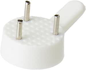 Merriway Türknopf-Satz Braun/Weiß - Plastik Zapfen Türgriffe Für Innen- & Außentüren