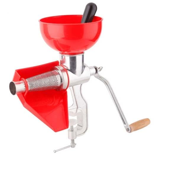 Exprimidor manual – Prensa de frutas de alto rendimiento con colador para naranja, granada y limón – Exprimidor manual fácil de limpiar para uso doméstico y profesional