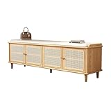 Nous vous présentons notre élégant banc de rangement, habilement fabriqué en hévéa thaïlandais de qualité supérieure. Cette pièce durable et stable dispose d'une texture fine, ce qui la rend parfaite pour votre maison. Son design polyvalent complète n'importe quel décor tout en offrant un grand espace de rangement. Idéal pour les salons, les entrées ou les chambres, ce banc allie fonctionnalité et élégance.