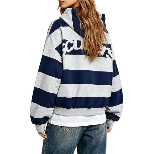 Image of Sweat Jacket Women's Hooded Jacket Hoodie Women's Pullover Hip Hop Tops Y2K Hooded Jacket Long Zip Everyday Leisure Long Sleeve Hooded Jacket Comfortable Sweat Jacket Oversize Zip Jogging Jacket, A 01