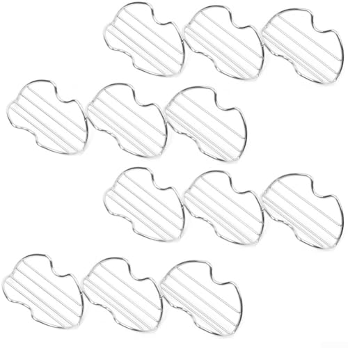 Juego de 4 soportes para tacos de acero inoxidable para lavavajillas y horno, apto para comedor desordenado