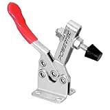 POWERTEC 20302 Horizontal Quick-Release Toggle Clamp, 300 lbs Capacity, 201B