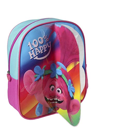Trolls CD 21 2228 2018 Mochila Infantil  40 cm  Multicolor