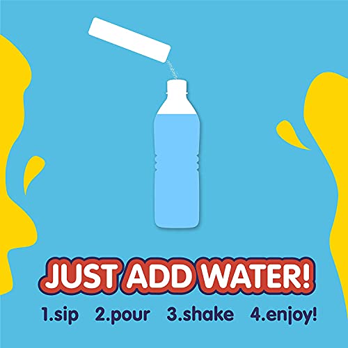 SINGLES TO GO! Starburst Go Powdered Drink Mix, Fruit Punch, 3 Boxes with 6 Packets Each - 18 tal Servings, Sugar-Free Drink Powder, Just Add Water, 6 count (Pack of 3)