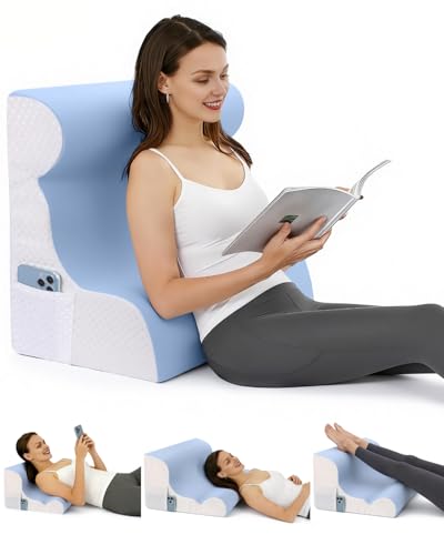 Reading Pillow for Sitting in Bed, Back Pillow for Sitting