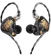 Yinyoo Kbear OS1PRO In Ear Ohrhörer, Hi Fi Kopfhörer verkabelt, Graphene dynamische Bass, verstär...