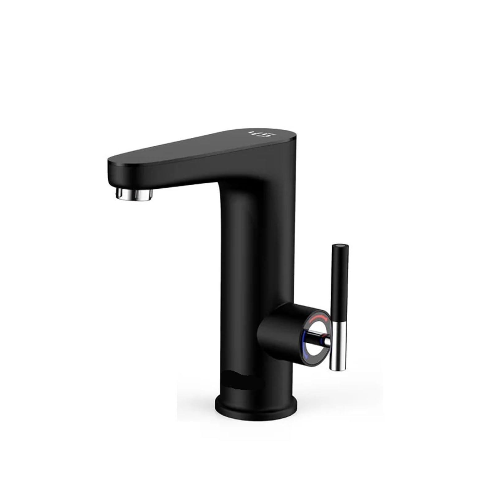 Grifo de calentamiento instantáneo para cocina calentador eléctrico negro 220V de agua sin tanque