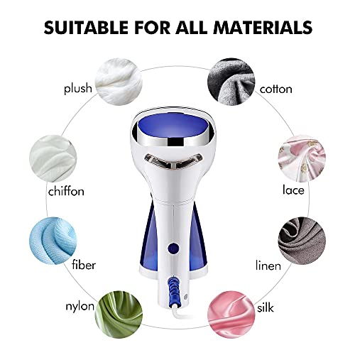 Steamer for Clothes Hand Held Portable Travel Garment Steamer 35s Heat Up Mini Size Handheld Steamer for Any Fabrics for Home and Travel