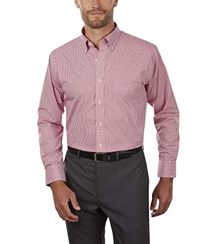 Alfani Men's Regular-Fit Gingham Dress Shirt