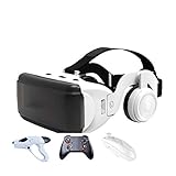 Tecnología avanzada de juegos Vr: los juegos y la visualización de películas con auriculares de realidad virtual funcionan mejor cuando sus ojos se alinean correctamente con la caja de la pantalla. Es por eso que nuestro auricular Vr ofrece ajustes de Fd y Od (amplio campo de visión) para expandir el ángulo de visión y combinar perfectamente la distancia focal y la alineación miópica unilateral para reducir la distorsión