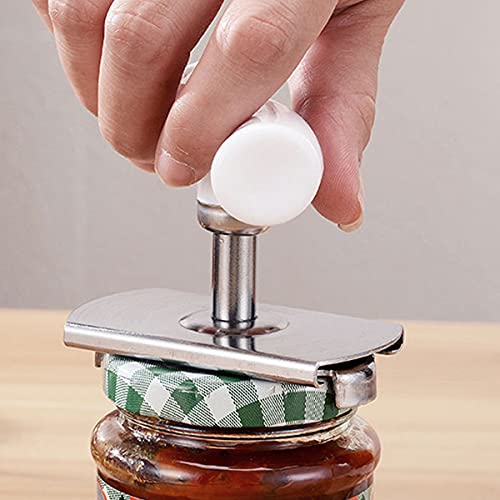Feation Jar Opener,Bottle Opener Keychain Included,Stainless Steel Multifunctional Adjustable Jar Opener For 1-4In Bottles And Jars,Non-Slip Lid Opener ​Tool For Weak Hand And Arthritis #TOP4