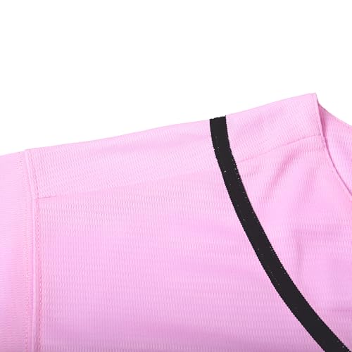 DEHANER Camisetas de beisebol simples em branco para homens e mulheres adulto hip hop hipster camisa