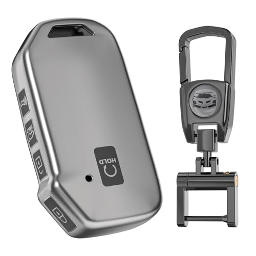 QfungYe for Kia Key Fob Cover with Keychain.No Screws Required for...