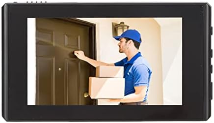 4.5in Peephole Camera 1080P Night Use Motion Detection 160 Degrees Wide Angle Video Doorbell Viewer Digital Door Viewer for Home Apartment