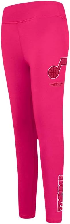 Pro Standard Girls' Big NBA Classic Triple Pink Legging
