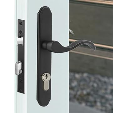mortise storm door lock set