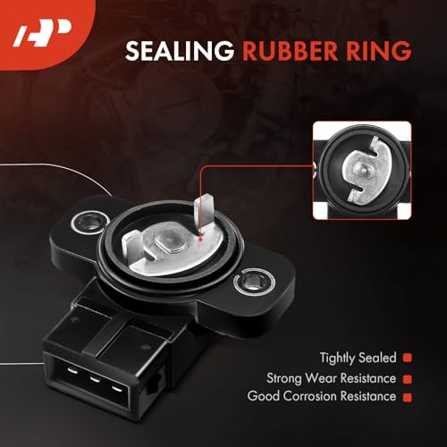 A-Premium TPS Throttle Position Sensor Compatible with Hyundai Sonata 1999-2005, Santa Fe 2001-2006, Tucson 2003-2009 & Kia Optima 2001-2006, Sportage 2005-2010, Replace# 3517037100