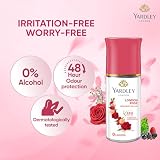 Yardley London Rose Deodorant Roll-On - Long-Lasting Fragrance