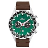 Herren Chronograph aus der s.Oliver Time Collection mit hochwertigem Edelstahlgehäuse