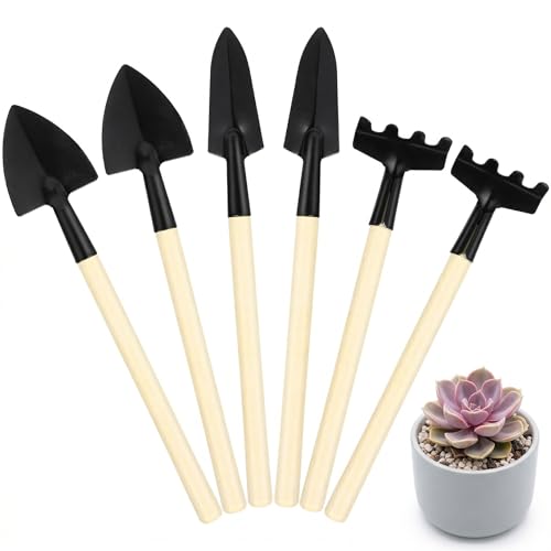 Set Herramientas Mini Jardinería 6 Piezas Housoutil miniatura 1