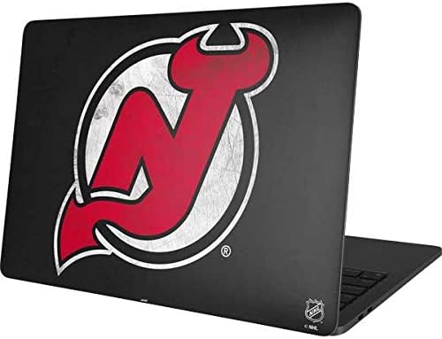 Skinit Decal Laptop Skin Compatible with MacBook Pro 13in (2020) - Officially Licensed NHL New Jersey Devils Distressed Design